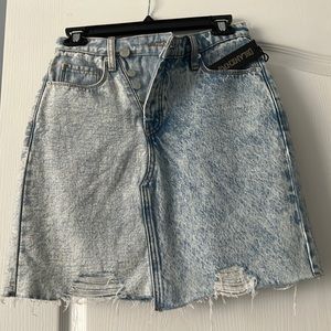 NWOT Blank NYC jean skirt